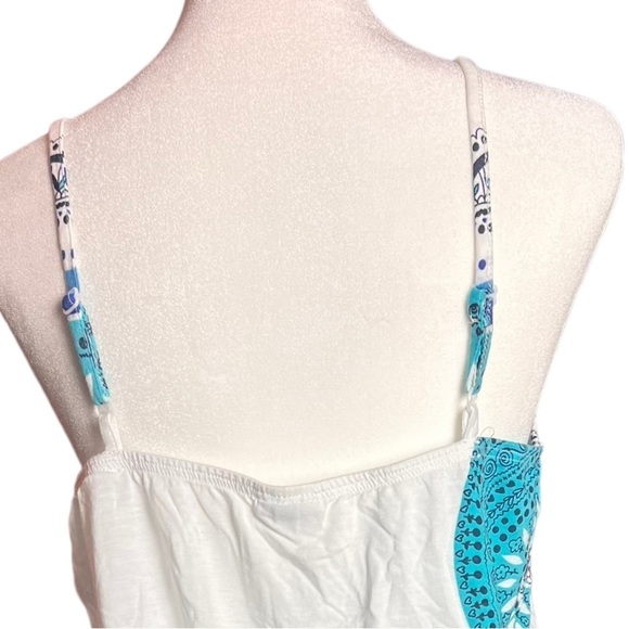 LASCANA women’s beach dress size 40 white and blue - Picture 4 of 10